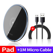 Load image into Gallery viewer, Essager 10W Qi Wireless Charger For iPhone 11 Pro Xs Max X Xr 8 Induction Fast Wireless Charging Pad For Samsung S20 Xiaomi mi 9