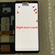 Load image into Gallery viewer, Original AMOLED with frame for Samsung Galaxy NOTE 8 LCD N950A N950U N950F N950V display touch screen assembly with Black dots