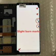 Load image into Gallery viewer, Original AMOLED with frame for Samsung Galaxy NOTE 8 LCD N950A N950U N950F N950V display touch screen assembly with Black dots