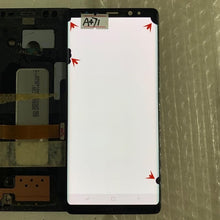 Load image into Gallery viewer, Original AMOLED with frame for Samsung Galaxy NOTE 8 LCD N950A N950U N950F N950V display touch screen assembly with Black dots