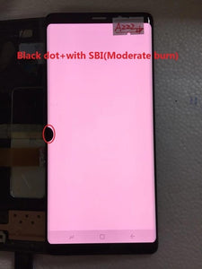 Original AMOLED with frame for Samsung Galaxy NOTE 8 LCD  N950A N950U N950F N950V display touch screen assembly with Black dots