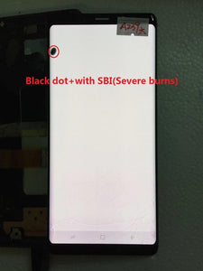 Original AMOLED with frame for Samsung Galaxy NOTE 8 LCD  N950A N950U N950F N950V display touch screen assembly with Black dots
