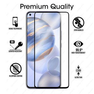 2in1 full cover tempered glass for huawei honor 30 glass For Huawei Honor 30 5G screen protector camera lens glass