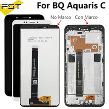 Load image into Gallery viewer, 5.45&#39;&#39;For BQ Aquaris C LCD Screen With Touch Screen Display For BQ C Digitzer Assembly +Tools For BQ C LCD Pantalla Tactil
