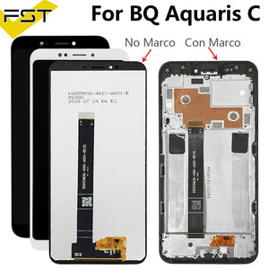 5.45''For BQ Aquaris C LCD Screen With Touch Screen Display For BQ C Digitzer Assembly +Tools For BQ C LCD Pantalla Tactil